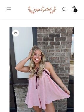 Wishlist Pink floral romper